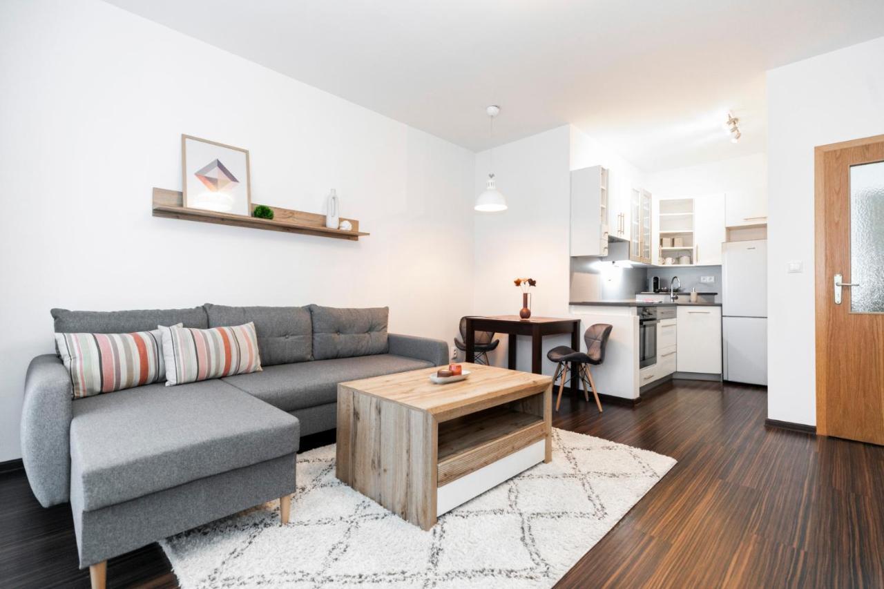 Alure Residences 3 & 24H Self Check-In, Parking In The Garage In The Apartment Building Included, New Building, Terrace, Green Location With A Forest Park With A Lake, Children'S Playground Besztercebánya Kültér fotó